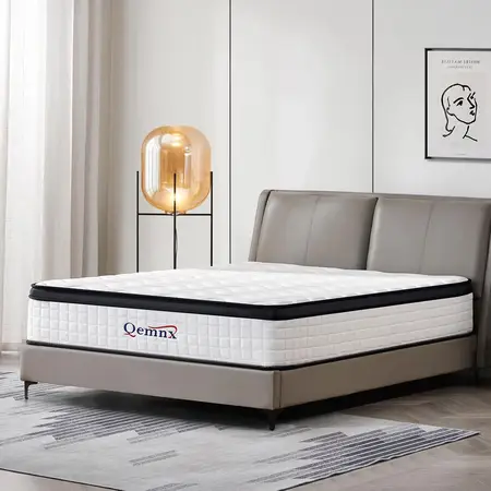 12 Inches King Hybrid Mattress with Memory Foam