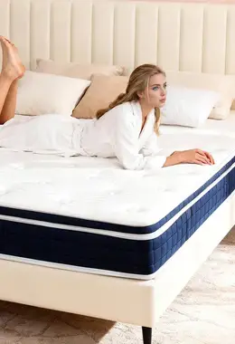 12 Inches Queen Size Medium Firm Pocket Spring Mattress